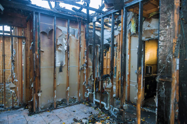 Professional Fire Damage Repair technician working in Lake Mary, FL